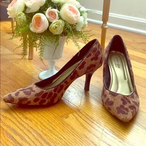 Leopard heels